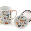 Teaware The Tea Shoppe | Cat Tea Mug W/Infuser