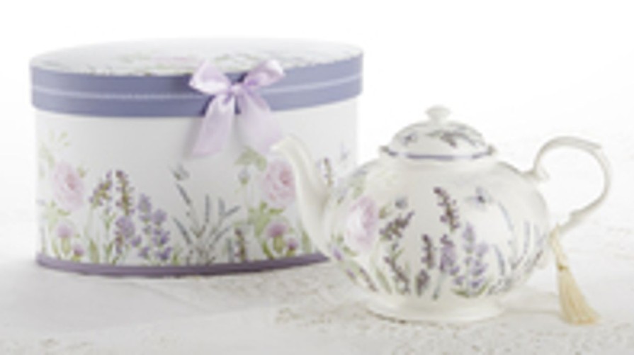 Teaware The Tea Shoppe | Lavender Porcelain Teapot