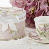 Teaware The Tea Shoppe | Rose Bird Porcelain Cup And Saucer