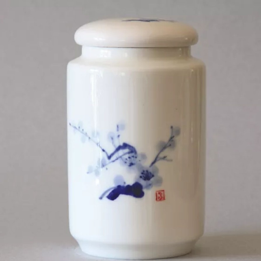 Teaware The Tea Shoppe | Plum Blossom Tea Canister