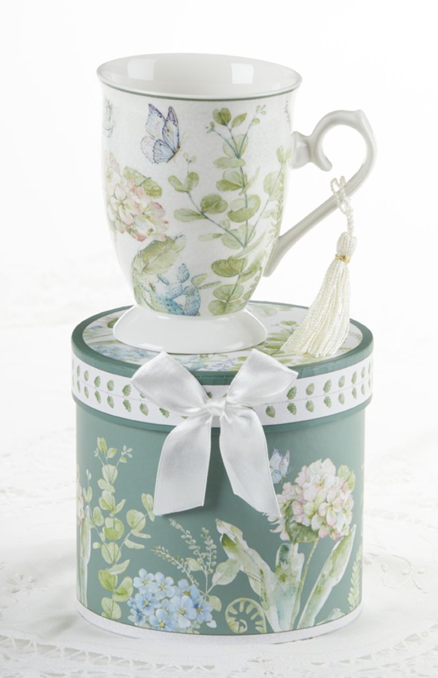 Teaware The Tea Shoppe | Hydrangea Porcelain Mug