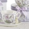 Teaware The Tea Shoppe | Lavender Porcelain Cup And Saucer