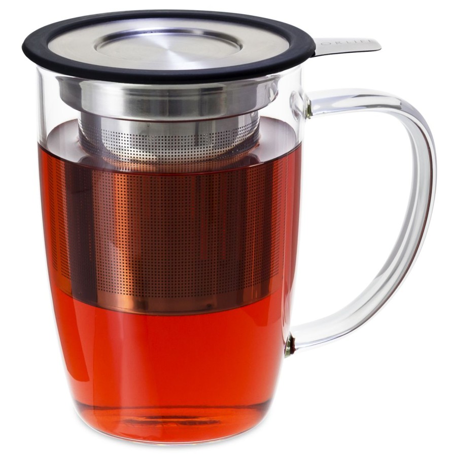 Teaware The Tea Shoppe | Forlife Newleaf Glass Tall Tea Mug